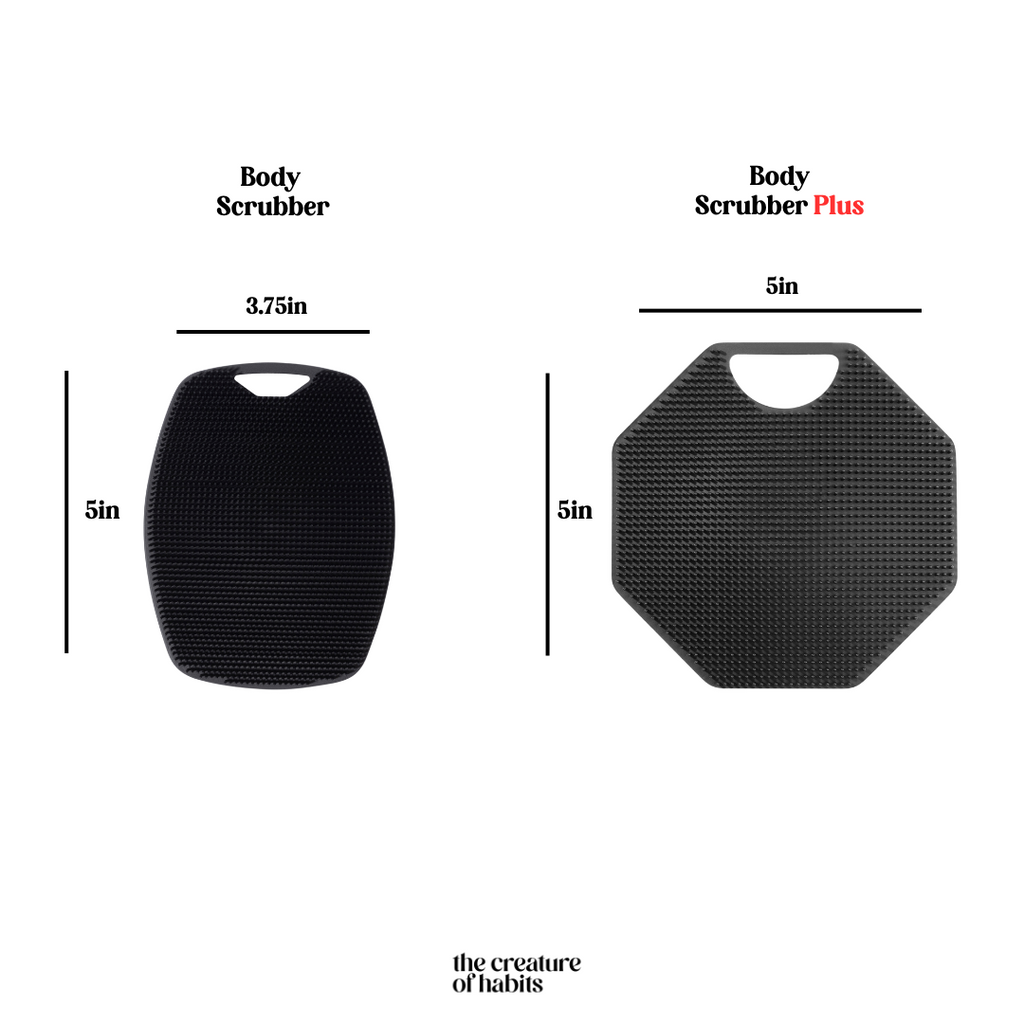 Face & Body Scrubber Plus Duo