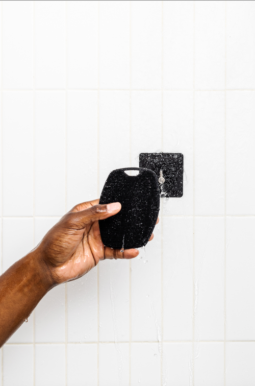 Body Scrubber & Shower Hook